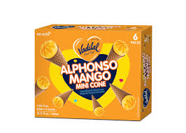 Vadilal Alphonso Mango Mini Cone 60 Ml