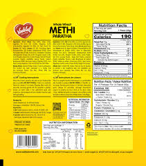 Vadilal Methi Paratha
