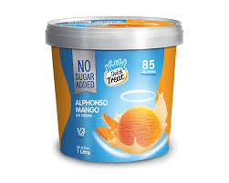 Vadilal Sugar Free Alphonso Mango Ice Cream 1 Liter