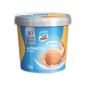 Vadilal Sugar Free Butterscotch Ice Cream 1 Liter