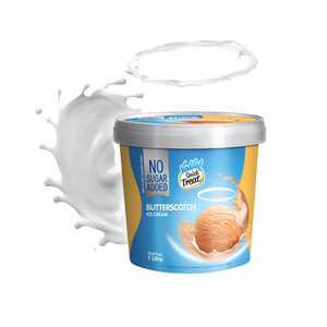 Vadilal Sugar Free Butterscotch Ice Cream 1 Liter