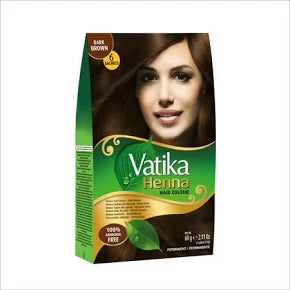 Vatika Henna Hair Colour Dark Brown 60 Gm
