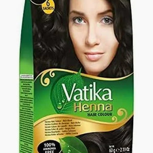 Vatika Henna Hair Colour Rich Black 60 Gm