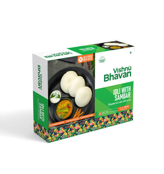 Vishnu Bhavan Idli with Sambar 454 Gm