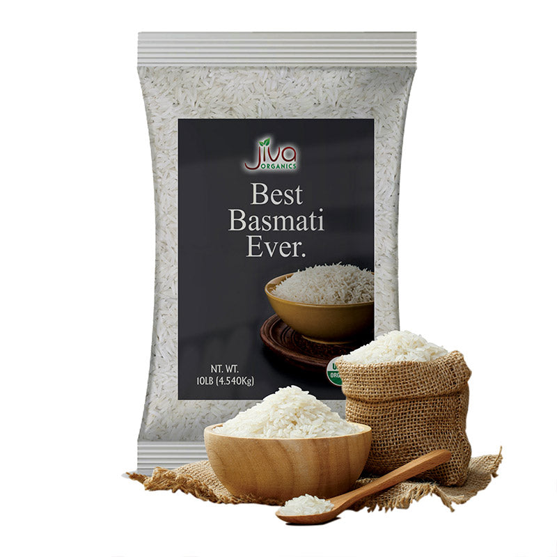Jiva Organic Basmati Rice 4Lb