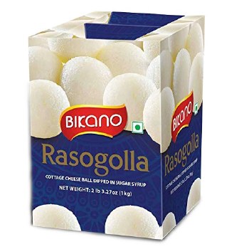 Bikano Rasogolla 1 Kg (16 Pc)