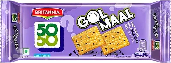 Britannia 50-50 Gol Maal 110G