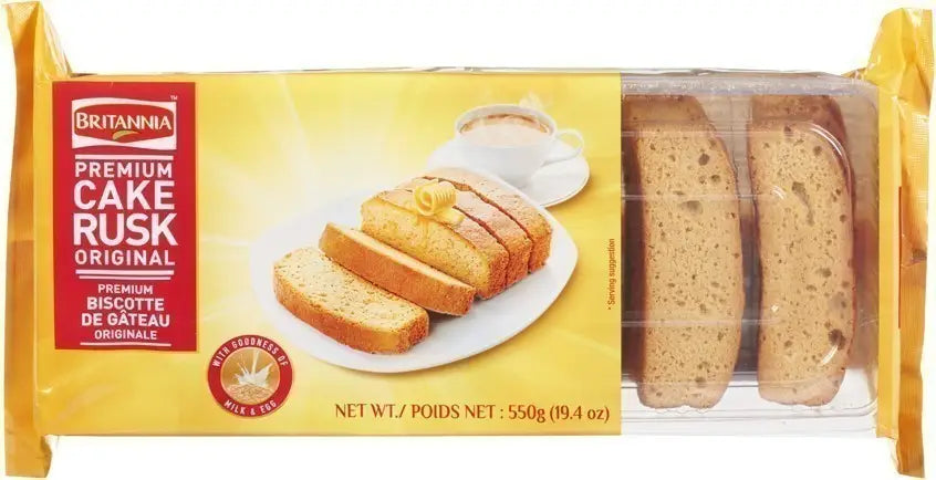 Britannia Cake Rusk 550Gm