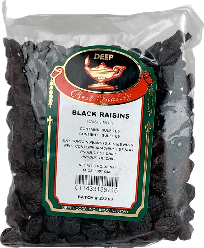 Deep Black Raisins 200 Gm