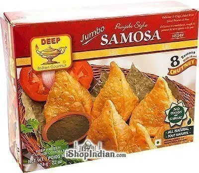 Deep Jumbo Punjabi Samosa 8 Pc
