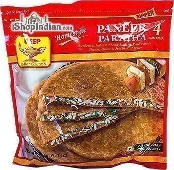 Deep Paneer Paratha 16 Pc