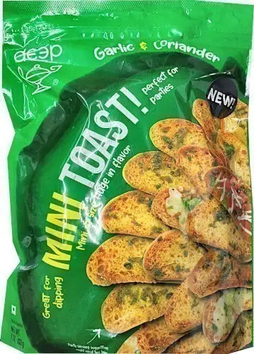 Deep Garlic & Coriander Mini Toast 200Gm