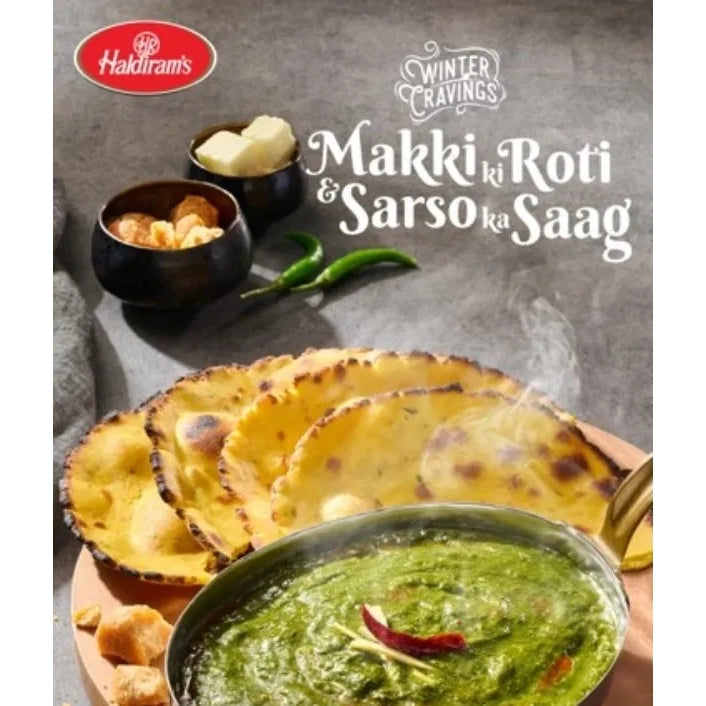 Haldiram Makki Ki Roti & Sarso Saag