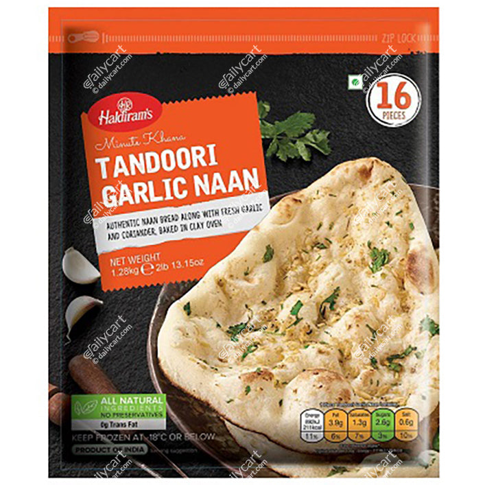 Haldiram Tandoori Garlic Naan Bulk