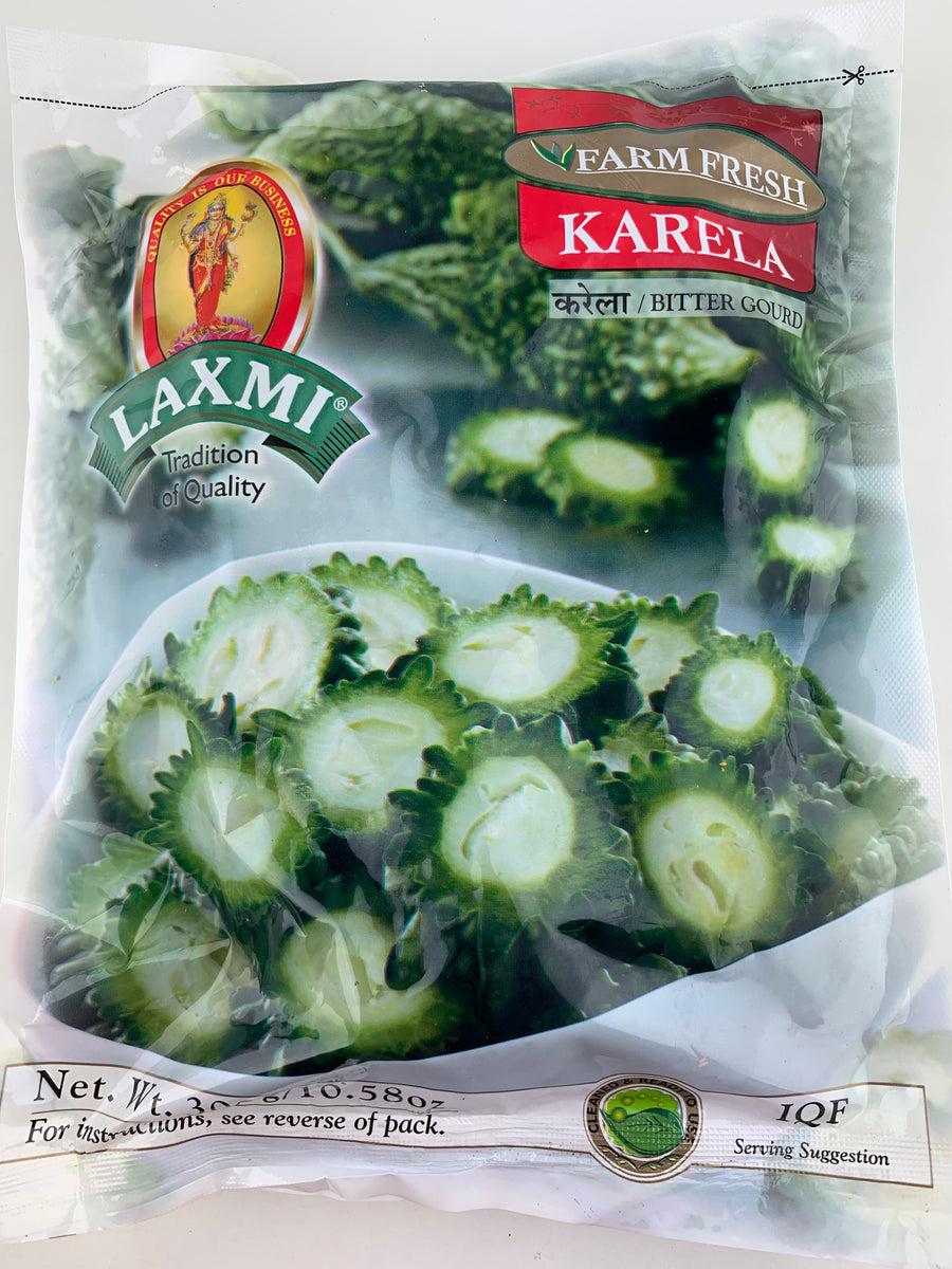 Laxmi Frozen Karela (Bitter Gourd) 300 Gm