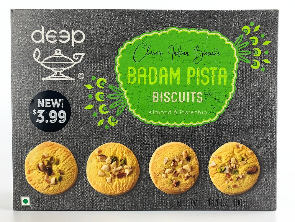 Deep Badam Pista Biscuits 400Gm