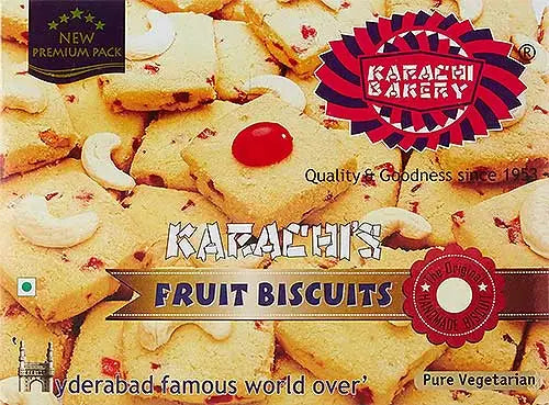 Karachi Fruit & Nut Cookies 400Gm