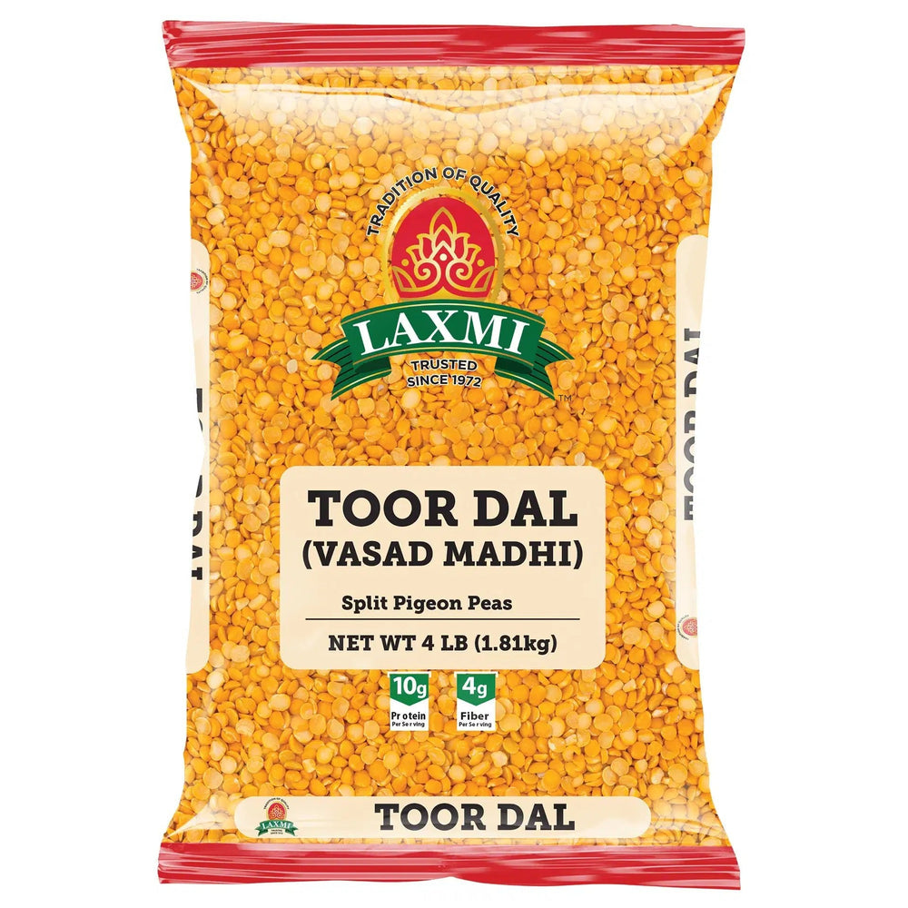 Laxmi Vsd Madhi Toor Dal Plain 4 Lb