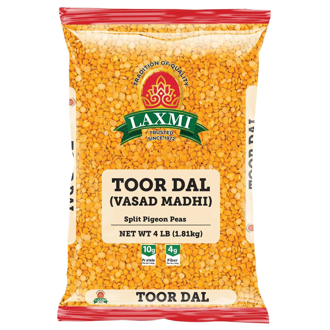 Laxmi Vsd Madhi Toor Dal Plain 4 Lb