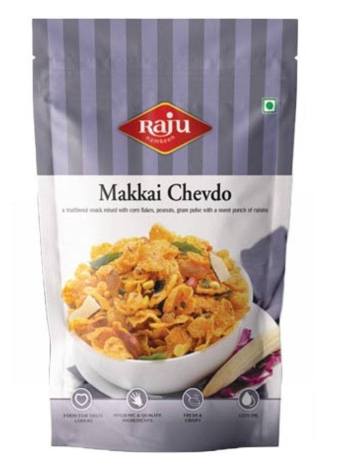 Raju Makkai Chevdo 400 Gm