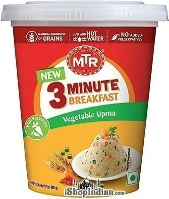 Mtr Inst. Veggie Upma Cup 80Gm