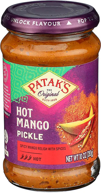 Pataks Hot Mango Pickle 283 Gm