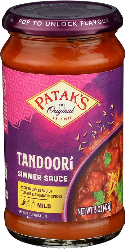 Pataks Tandoori Simmer Sauce 423 Gm