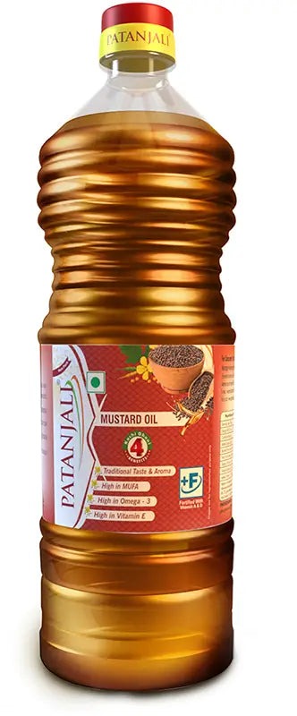 Patanjali Mustard Oil .5 Liter