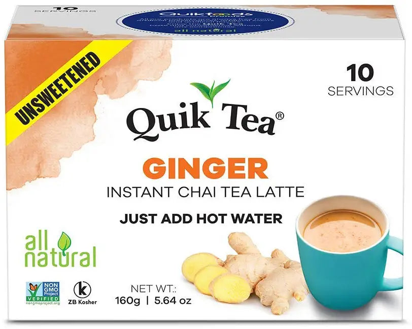 Qt Unswt Ginger Chai 160 Gm