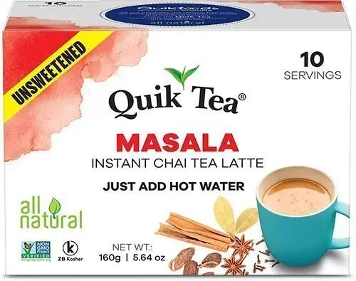 Quik Tea Unswt Masala Chai 160 Gm
