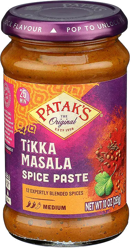 Pataks Tikka Masala Paste 283Gm