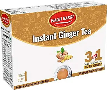 Wagh Bakri Instant Ginger Tea (Unsweetened) 140 Gm